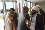 ورود مهمانان خارجی برای حضور در چهارمین همایش نخبگانی عالم تمدن ساز در ارومیه