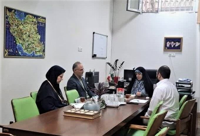 نشست هم‌افزایی مدیرکل کانون پرورش فکری کودکان و نوجوانان استان تهران و مدیر کانون های مساجد استان تهران