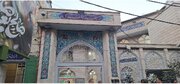 مسجدی که پس از سوختن در آتش اغتشاش هم میدان خدمت را ترک نکرد
