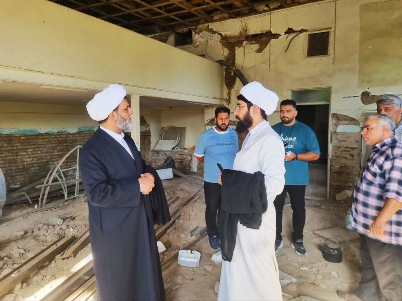 تکمیل مسجد تاریخی مرویها مطابق ضوابط میراثی
