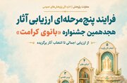از ۵۷۰۷ اثر تا انتخاب برگزیدگان؛ روایت پنج‌مرحله‌ای داوری جشنواره «بانوی کرامت»