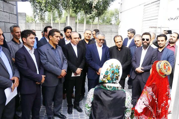 طرح‌های بخش کشاورزی شهرستان سرعین افتتاح شد