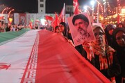 یکصد و هفتاد و نهمین شب ایستادگی رشتوندان / قابی ماندگار از ولایت‌مداری و عزت‌آفرینی