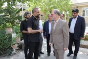 بازدید مشاور عالی وزیر فرهنگ و ارشاد اسلامی از کانون فرهنگی هنری آقامیرزااحمد زنجان