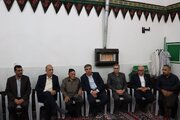 تجدیدمیثاق استاندار مرکزی با آرمان‌های شهدا در گلزار شهدای تلخاب