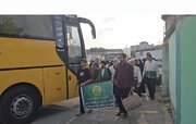 عزیمت نخستین کاروان زائران‌اولی طرح «مهر درخشان» از مازندران به مشهد مقدس