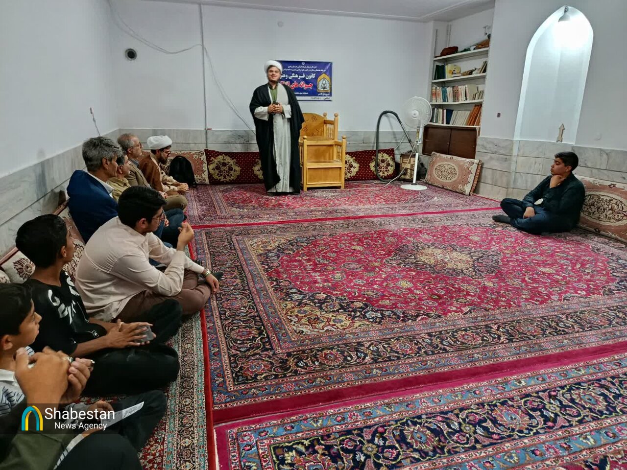 «جوانههای انتظار»، هفتادمین کانون فرهنگی هنری کاشمر، در مسجد دعائی افتتاح شد