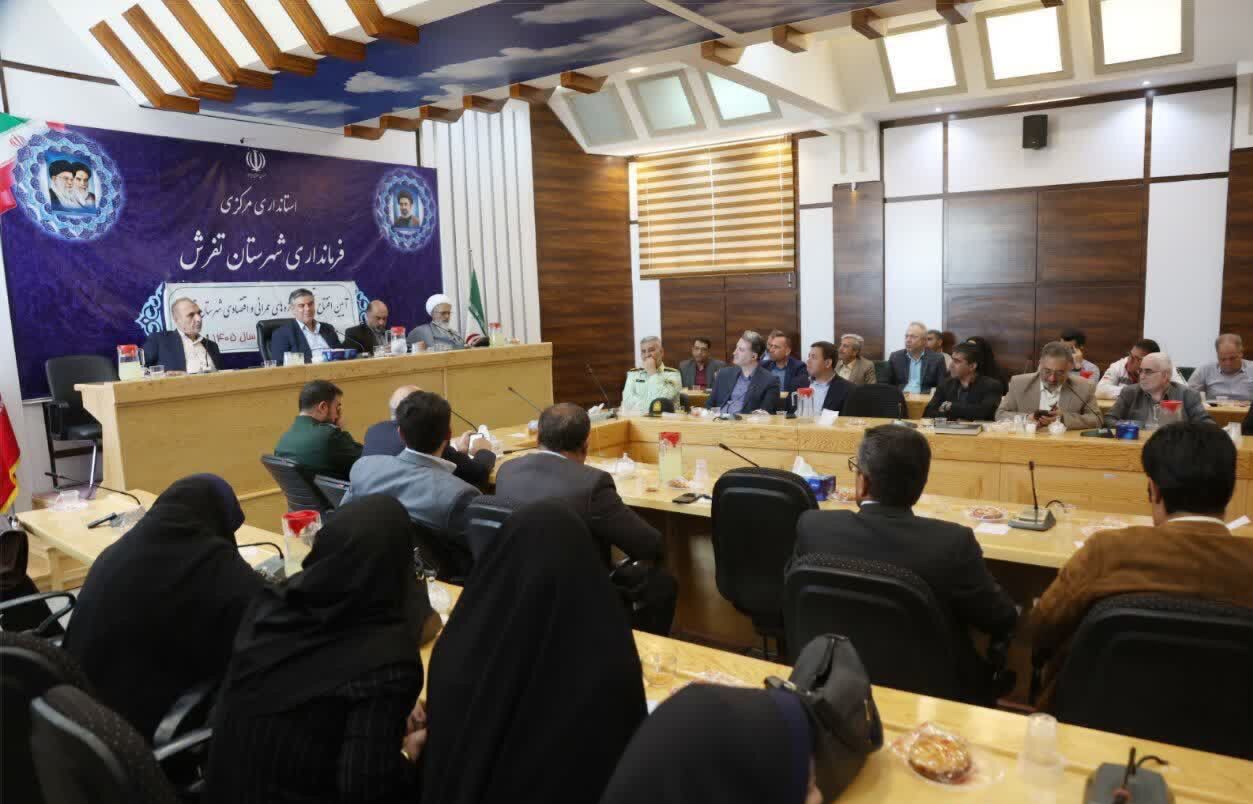 افتتاح ۱۹۹ پروژه عمرانی و خدماتی با اعتبار ۹۸۸ میلیارد تومان در شهرستان تفرش در هفته دولت