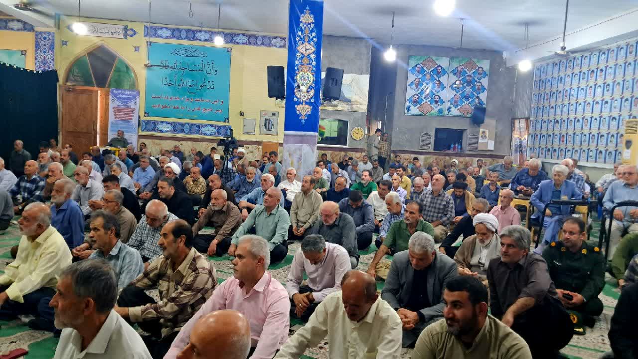 آمریکا در جنگ نظامی با همه وجود شکست خورد / مسجد جامع سنگر، وقف جاریه مردم است