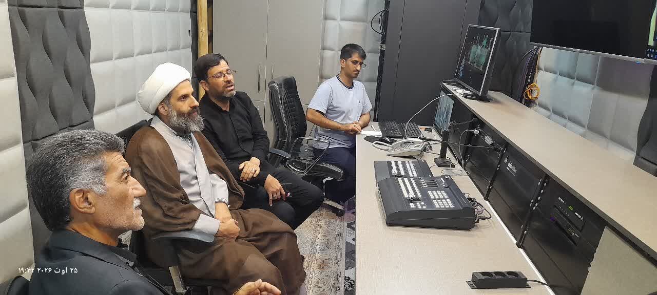 بازدید دستیار رئیس سازمان تبلیغات اسلامی از مرکز تولیدات رسانهای آستان مقدس حضرت محمدهلال(ع)