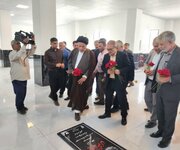 مرکز فرهنگی گلزار شهدای چرام به بهره‌برداری رسید