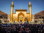 آغاز پنجمین هفته بین‌المللی صادقین در آستان مقدس علوی