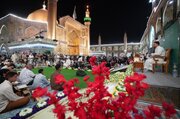برگزاری محفل قرآنی در حرم مطهر علوی به مناسبت آغاز هفته بین‌المللی صادقین