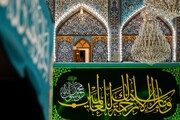 آذین بندی حرم امام حسین(ع) به مناسبت میلاد پیامبر اکرم(ص)