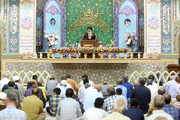 جشن شب میلاد پیامبر اکرم(ص) و امام جعفر صادق(ع) در حرم حضرت معصومه (س)