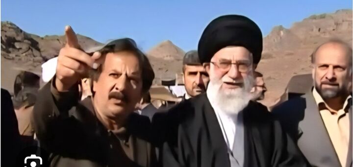 گوشه‌هایی از بازدید رهبر شهید انقلاب از پشت صحنه فیلم سینمایی محمد رسول‌الله(ص). ۱۷ آبان ۱۳۹۱