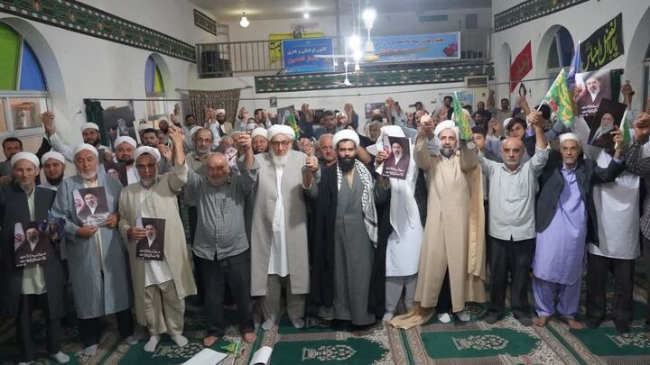 مشق برادری زیر سقف مسجد