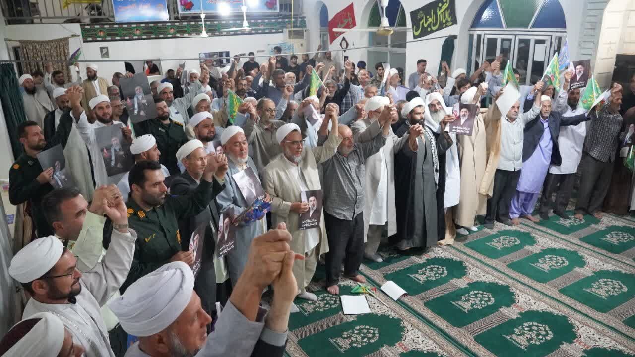 مشق برادری زیر سقف مسجد