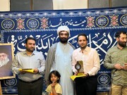 شور میلاد نبوی و تجلیل از خادمان مسجدی در کانون فرهنگی هنری اخلاص قائم‌شهر
