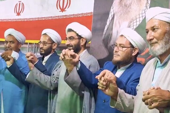شیعه و سنی هم‌صدا در حمایت از رهبر