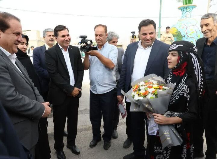 استقبال گرم مسئولان و مردم هلیلان از استاندار ایلام در سفر توسعه‌ای