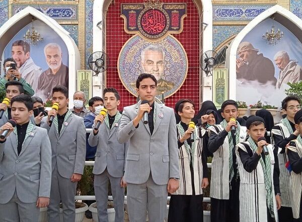 طنین آواهای آسمانی از گلدستههای لردگان؛ نوای کانون «نسیم صبا» در امتداد فرهنگ و ایثار