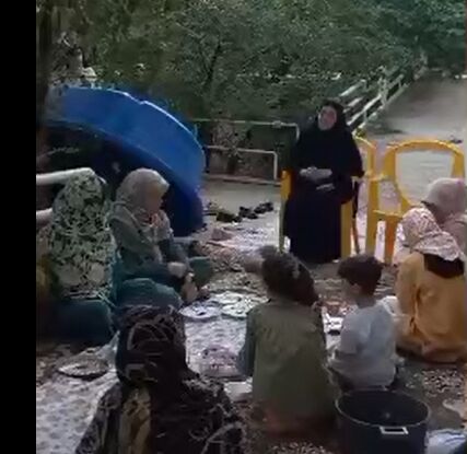 اردوی مادر و دختری گروه سرود اسماءالهدی برگزار شد
