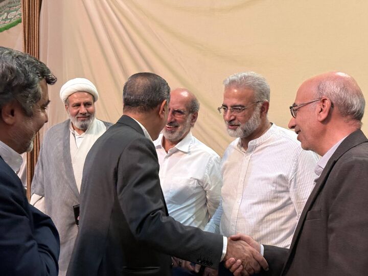 حضور دکتر قائم‌پناه در مراسم سالگرد تأسیس دانشگاه امام صادق(ع)