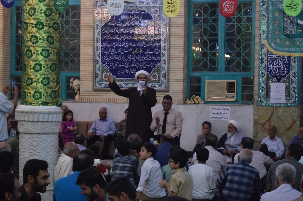 مسجدالنبی(ص) لار میزبان یک پیوند آسمانی شد