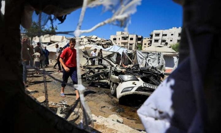 شهادت دو فلسطینی در بمباران صهیونیست‌ها در غزه