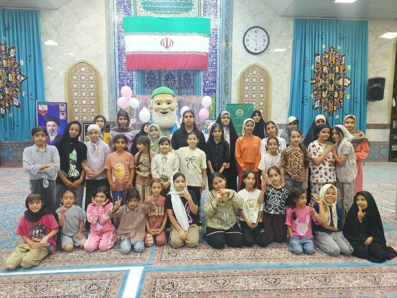 جشن فرشته‌ها در مسجد چهارده معصوم(ع)