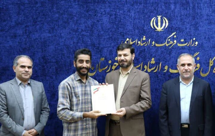 درخشش عضو کانون‌ شهید فخرالدین اهواز در سوگواره ملی تئاتر میدانی و تعزیه اربعین
