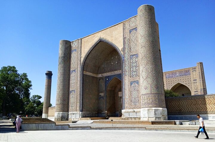 مسجد «بی‌بی خانم»؛ شاهکار معماری دوره تیموری در ازبکستان