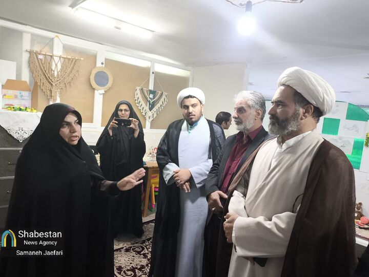 افتتاح نمایشگاه کانون حضرت قائم(عج) مسجد امام سجاد(ع) مشهد