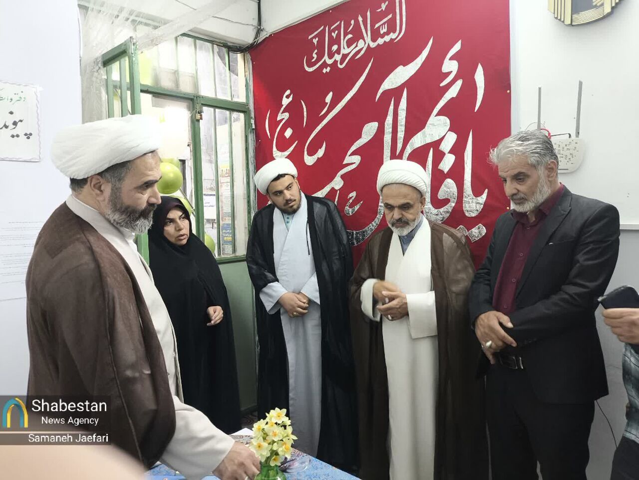 افتتاح نمایشگاه کانون حضرت قائم(عج) مسجد امام سجاد(ع) مشهد
