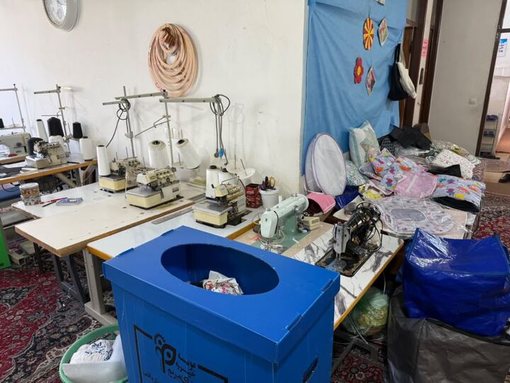 روایت تلاش مددجویان ندای مریم در سنندج؛ از کارگاه کوچک تا رؤیای خودکفایی