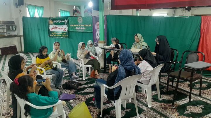 هنر در دستان کوچک بچه مسجدی ها نورالهدی بابل