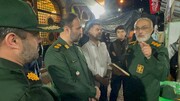 بازدید فرمانده سپاه ناحیه سلمان از نمایشگاه «طرح اسوه»