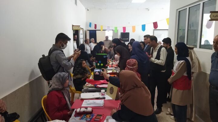افتتاح اولین پایگاه هنر ویژه معلولین خراسان رضوی در نیشابور 