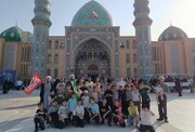 برگزاری اردوی معرفتی کانون فرهنگی هنری حضرت حمزه سیدالشهدا(ع) در مسجد مقدس جمکران