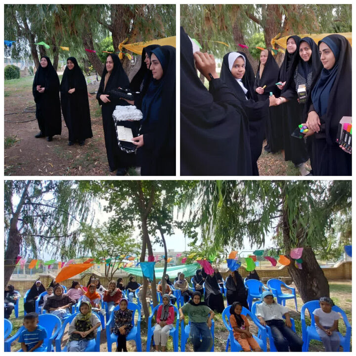 مراسم اختتامیه کانون فرهنگی هنری حضرت خدیجه (س) هشتجین برگزار شد