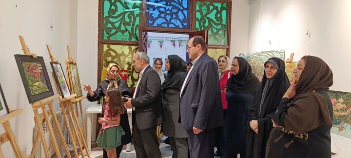 تجلی هنر در قاب نمایشگاه نقاشی بهشهر