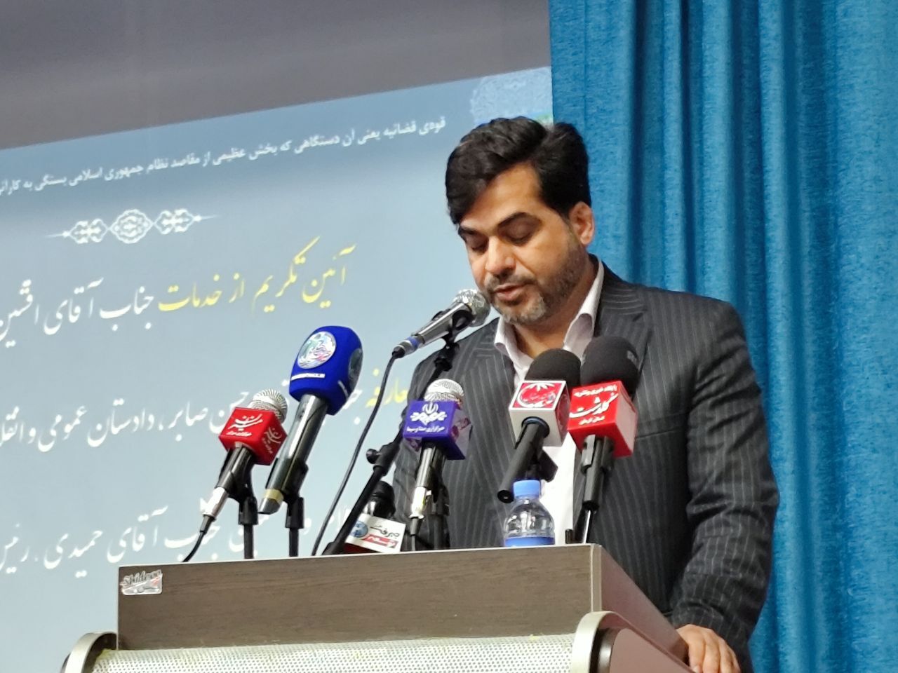 تکریم و معارفه دادستان جیرفت برگزار شد