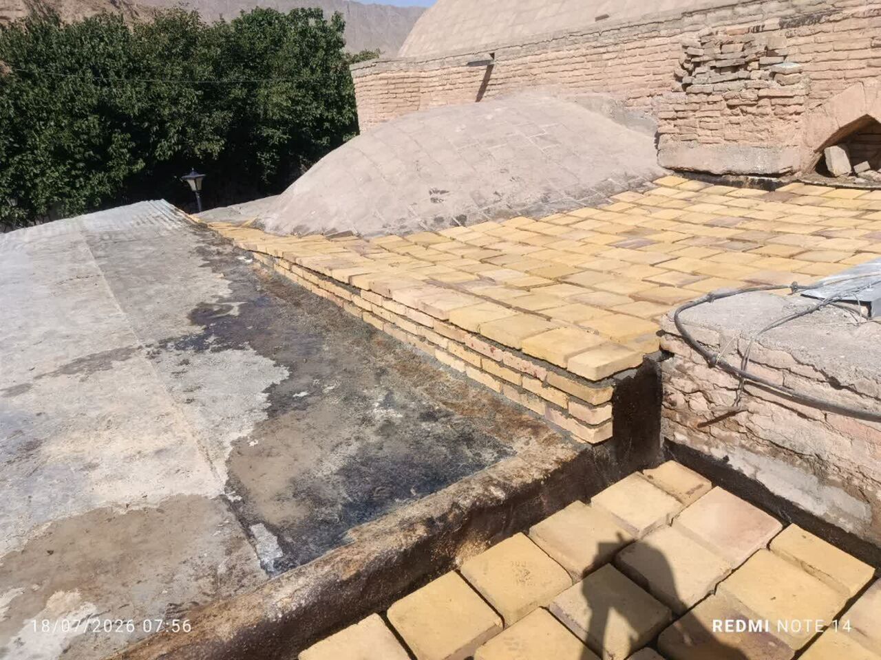 آغاز مرمت «مسجد جامع کبود گنبد» کلات، جان تازه در کالبد تمدن خراسان