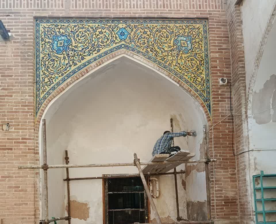 آغاز مرمت «مسجد جامع کبود گنبد» کلات، جان تازه در کالبد تمدن خراسان