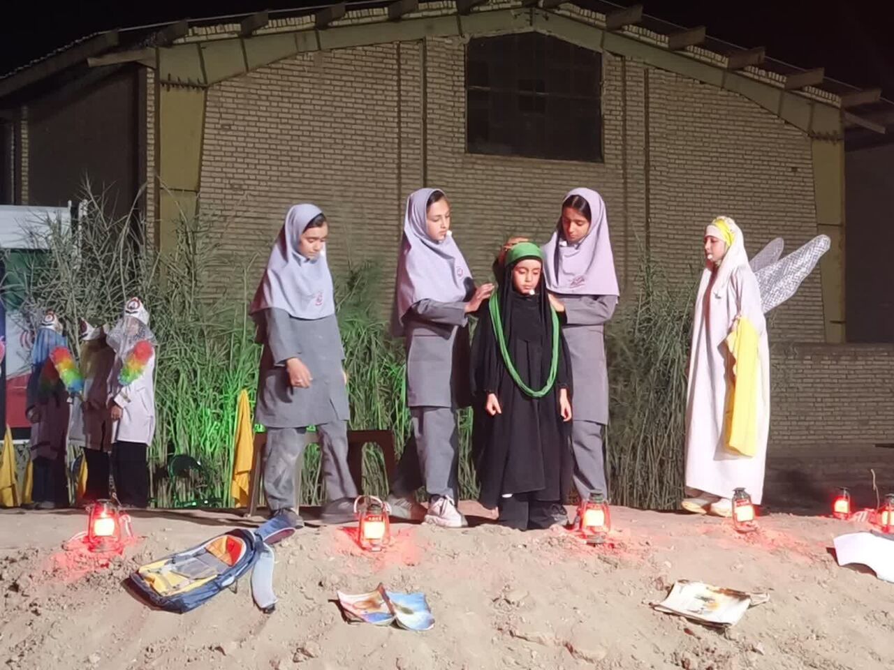 «از خاک تا افلاک»؛ روایت ایثار و شهادت در نوش‌آباد با یاد امام شهید و شهدای میناب