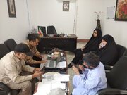 نشست مشترک سرپرست ستاد کانون های مساجد سیستان و بلوچستان با رئیس اداره فرهنگ و ارشاد اسلامی هیرمند