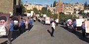 مراسم وداع حزب الله با شهید «عبدالله الحسینی»