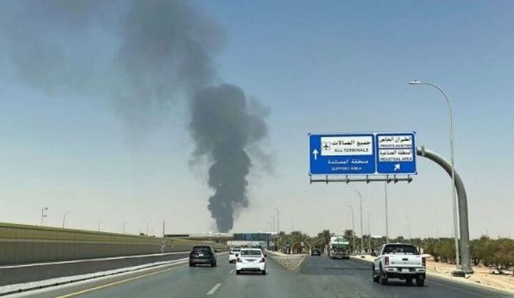 حمله یمن به نزدیکی فرودگاه «ملک خالد» ریاض