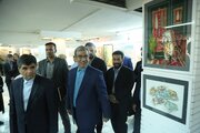 افتتاح نمایشگاه «یاران موافق» در نگارخانه میرک مشهد